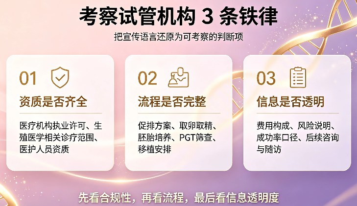 挑选试管机构别踩坑！结合广州泰好聊聊考察机构 3 条核心铁律<