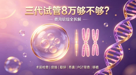 做三代试管8万到底够不够？8年老运营把费用明细拆给你看（纯干货）<