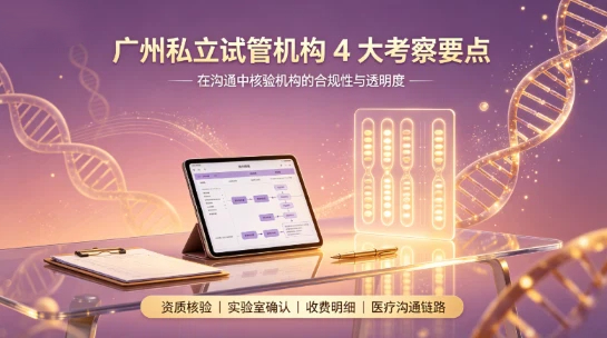 广州三代试管私立机构怎么选？过来人总结 4 个核心考察要点<